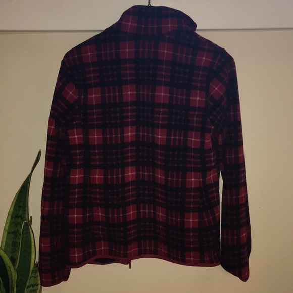 Fleece Plaid UNI QLO Sweater - Picture 4 of 4
